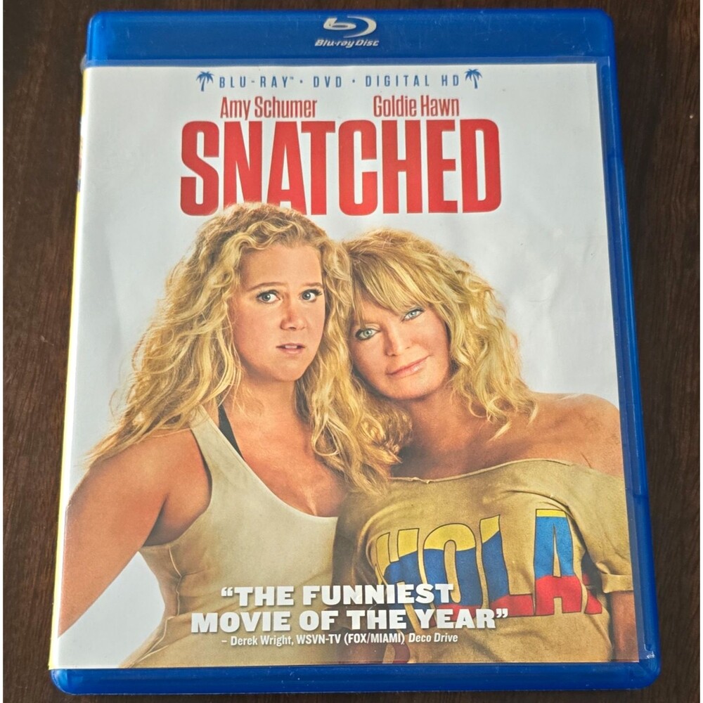 Twentieth Century Fox Snatched Blu-ray R 2017 Amy Schumer Goldie Hawn